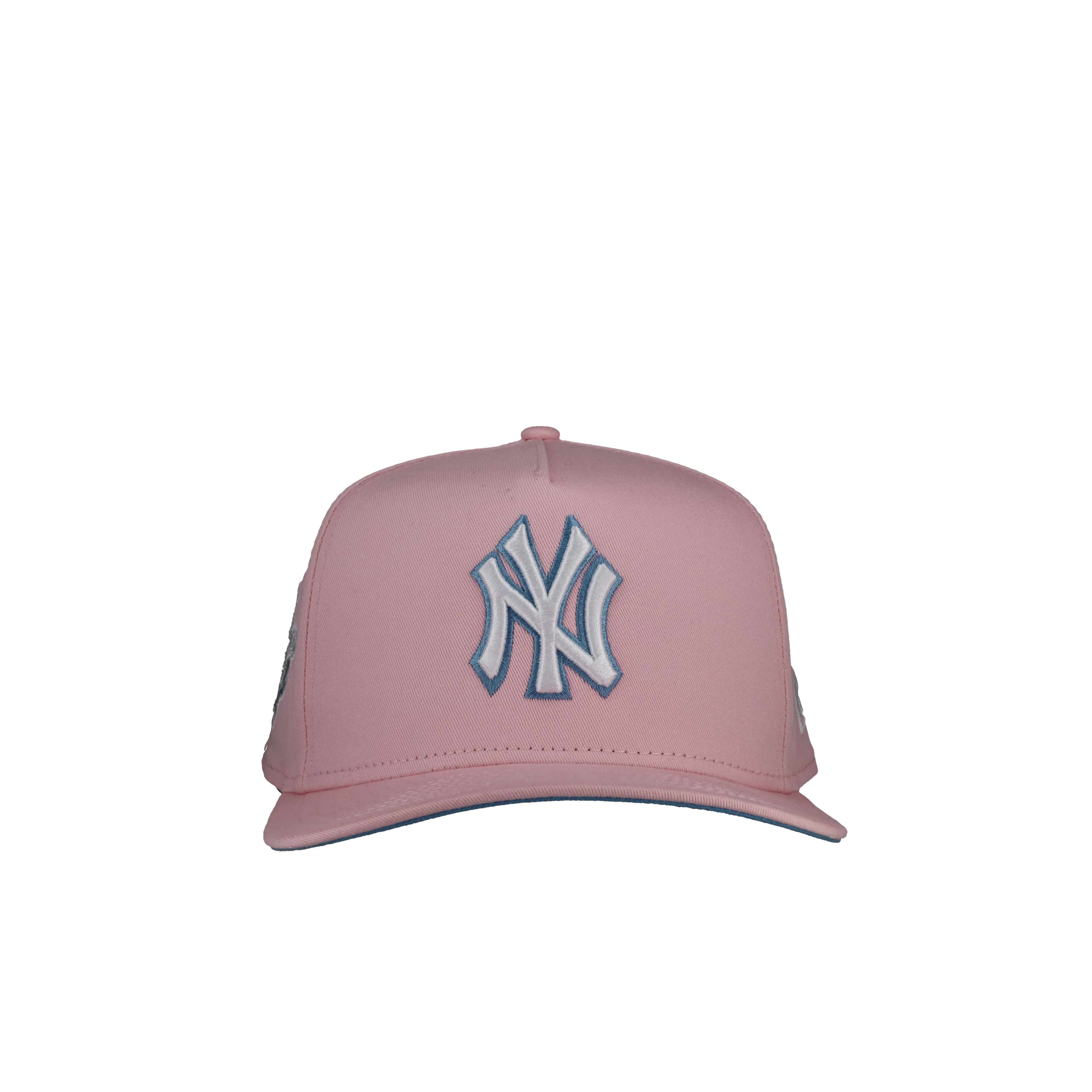 New York Yankees Pink/Sky Blue 1998 WS 9Fifty A Frame Snapback Hat