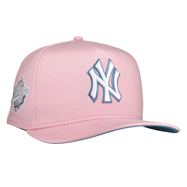 Yankees 1998 Blue Pink Fitted Hat | CapsuleHats