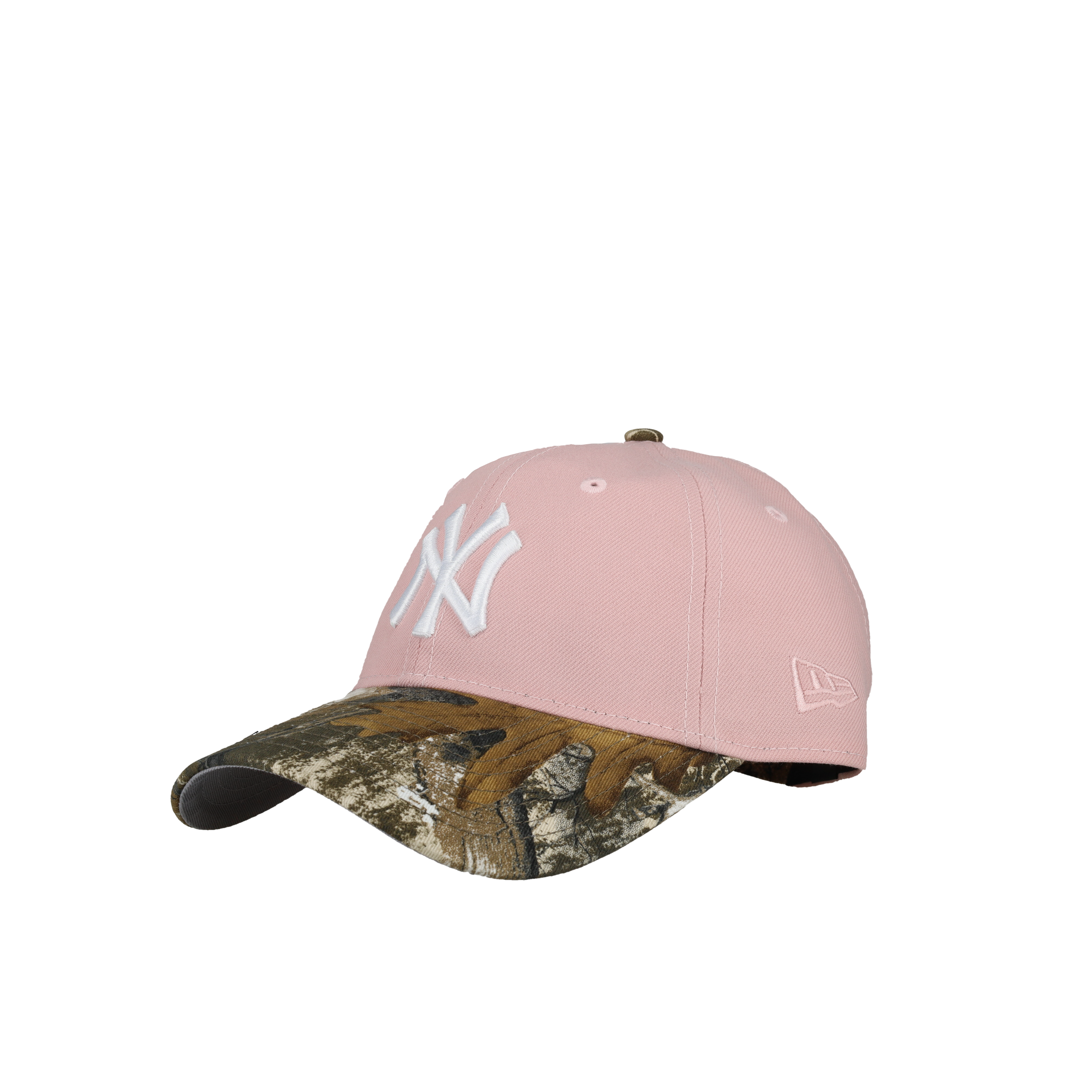 New York Yankees New Era 9Twenty Pink/Realtree Camo (Grey Brim)