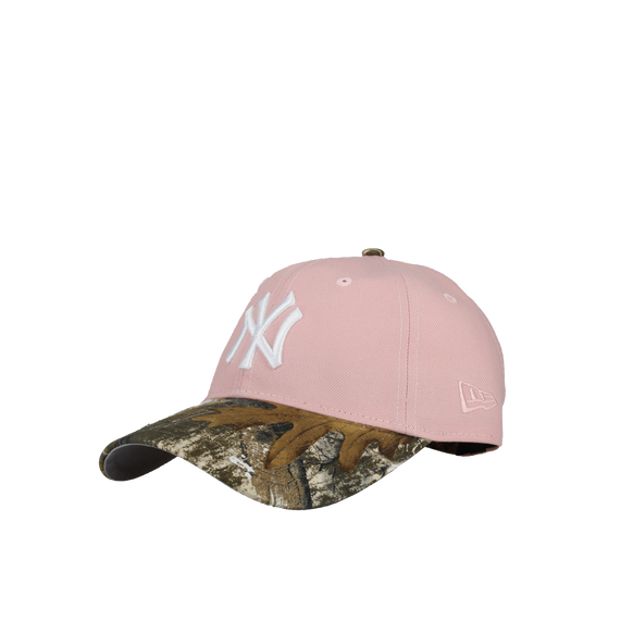 New York Yankees New Era 9Twenty Pink/Realtree Camo (Grey Brim)