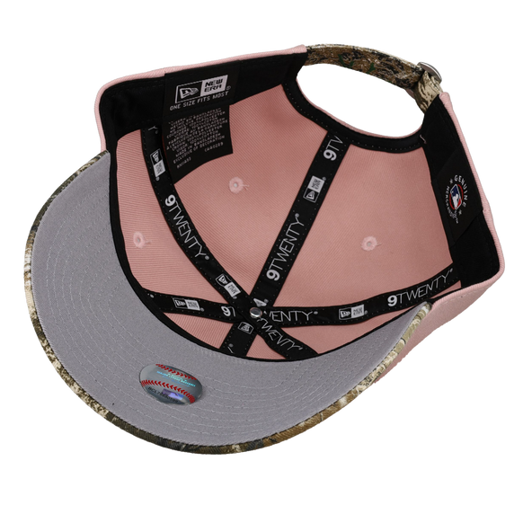 New York Yankees New Era 9Twenty Pink/Realtree Camo (Grey Brim)