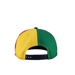 New York Yankees Multicolor Split Panel 9Fifty A Frame Snapback Hat