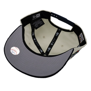 New York Yankees 1998 World Series Chrome Corduroy 9Fifty A Frame Snapback Hat