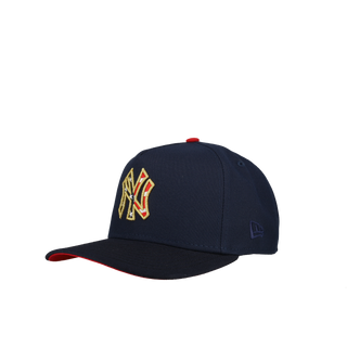 New York Yankees 1952 World Series Dark Blue USA 9Fifty A Frame Snapback Hat