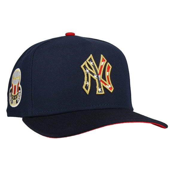 New York Yankees 1952 World Series Dark Blue USA 9Fifty A Frame Snapback Hat