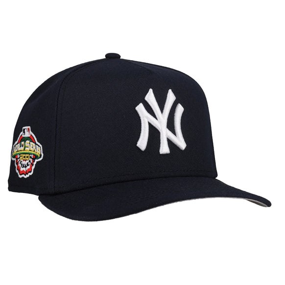 New York Yankees 2001 World Series Navy 9Fifty A Frame Snapback Hat