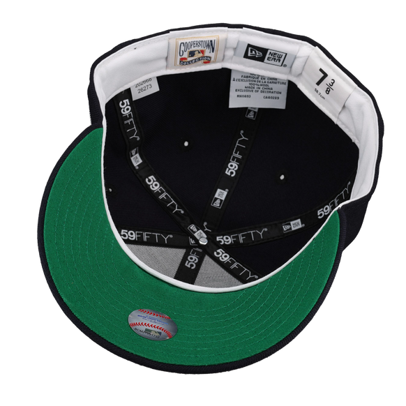 New York Yankees 1952 World Series Navy Cooperstown Collection 59Fifty Fitted Hat (Green Brim)