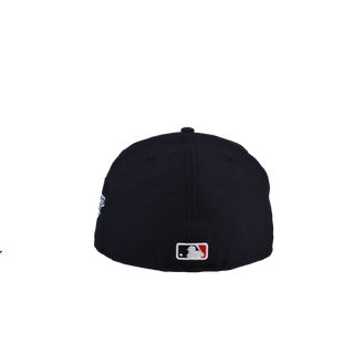 New York Yankees 1998 World Series Navy Cooperstown Collection 59Fifty Fitted Hat (Grey Brim)