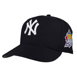 New York Yankees 1999 World Series Navy Cooperstown Collection 59Fifty Fitted Hat (Grey Brim)
