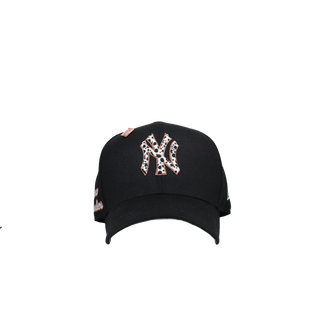 New York Yankees Bronx Bombers Black Cow Print 59Fifty Fitted Hat