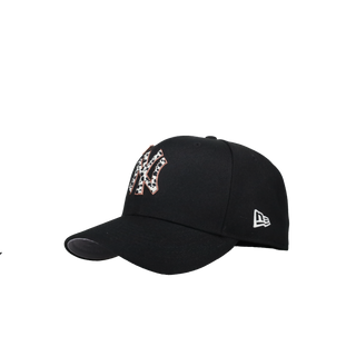 New York Yankees Bronx Bombers Black Cow Print 59Fifty Fitted Hat