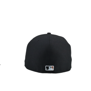 New York Yankees Bronx Bombers Black Cow Print 59Fifty Fitted Hat