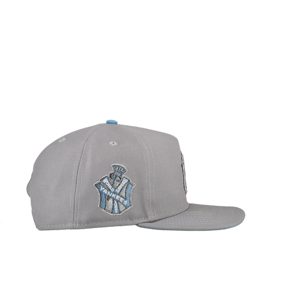 New York Yankees 1951 World Series Grey Metallic 9Fifty A Frame Snapback Hat