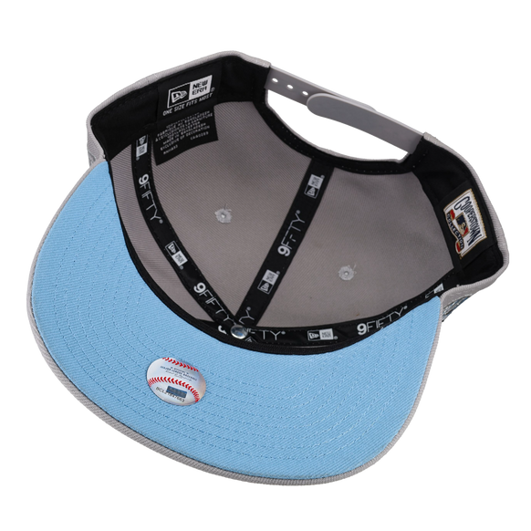 New York Yankees 1951 World Series Grey Metallic 9Fifty A Frame Snapback Hat