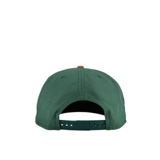 New York Yankees 1999 World Series Green Copper Flames 9Fifty A Frame Snapback Hat