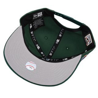 New York Yankees 1999 World Series Green Copper Flames 9Fifty A Frame Snapback Hat