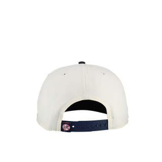 New York Yankees 1903 Team Color 9Fifty A Frame Snapback Hat (Green Brim) Version 1