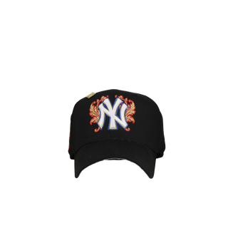 New York Yankees 1949 World Series Black Flames 59Fifty Fitted Hat