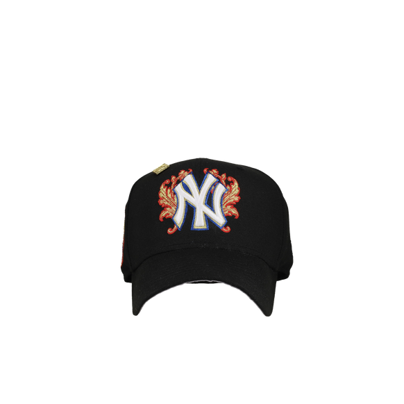New York Yankees 1949 World Series Black Flames 59Fifty Fitted Hat