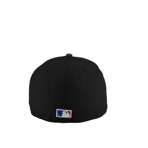 New York Yankees 1949 World Series Black Flames 59Fifty Fitted Hat