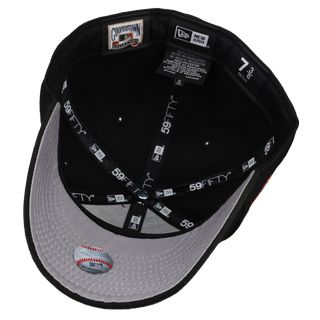 New York Yankees 1949 World Series Black Flames 59Fifty Fitted Hat
