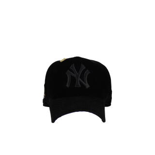 New York Yankees 2009 World Series Blackout Velvet 59Fifty Fitted Hat