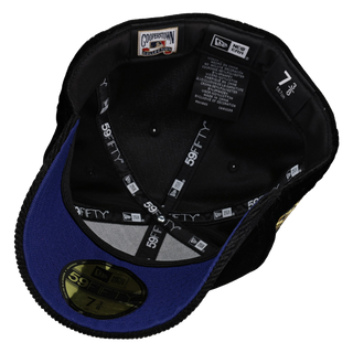 New York Yankees 2009 World Series Blackout Velvet 59Fifty Fitted Hat
