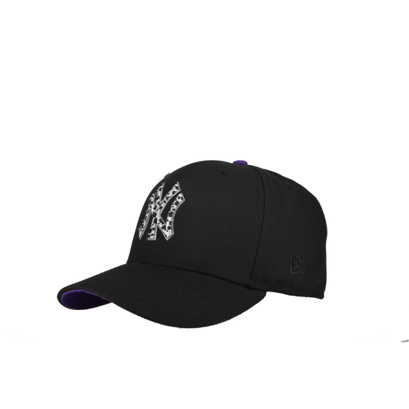 New York Yankees 1998 World Series Black/Purple Safari 59Fifty Fitted Hat
