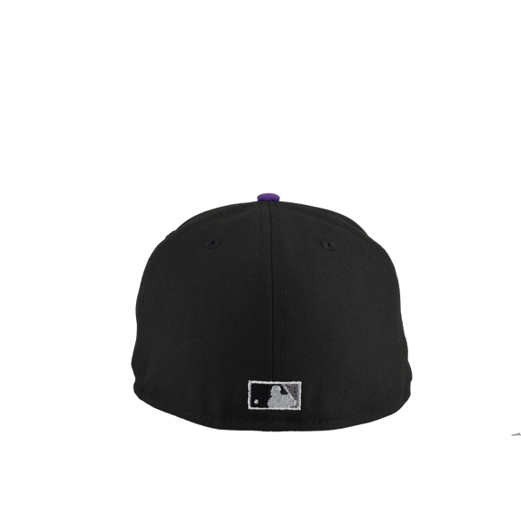 New York Yankees 1998 World Series Black/Purple Safari 59Fifty Fitted Hat
