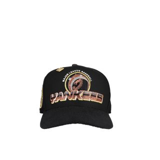 New York Yankees 1936 WS Black Winter Fleece Visor Metallic 59Fifty Fitted Hat