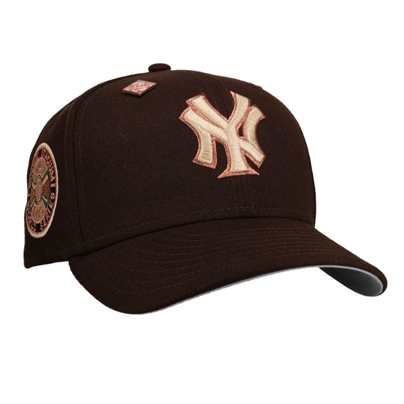 New York Yankees 1935 World Series Brown Copper Metallic 59Fifty Fitted Hat