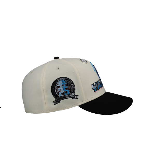 New York Yankees 25th Anniversary Chrome/Silver Metallic 59Fifty Fitted Hat