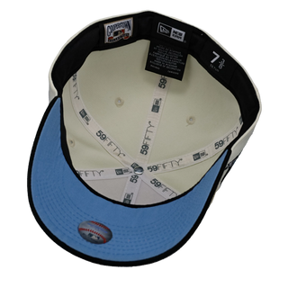 New York Yankees 25th Anniversary Chrome/Silver Metallic 59Fifty Fitted Hat