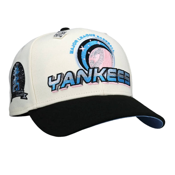 New York Yankees 25th Anniversary Chrome/Silver Metallic 59Fifty Fitted Hat