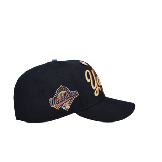 New York Yankees 1996 World Series Navy/Bronze Script 59Fifty Fitted Hat