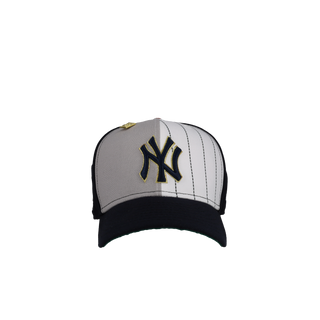New York Yankees 1996 World Series Pinstripe Split Panel 59Fifty Fitted Hat