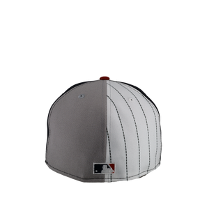 New York Yankees 1996 World Series Pinstripe Split Panel 59Fifty Fitted Hat