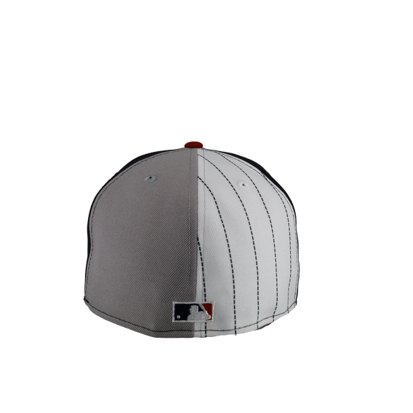 New York Yankees 1996 World Series Pinstripe Split Panel 59Fifty Fitted Hat