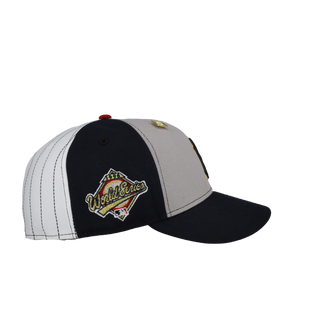 New York Yankees 1996 World Series Pinstripe Split Panel 59Fifty Fitted Hat