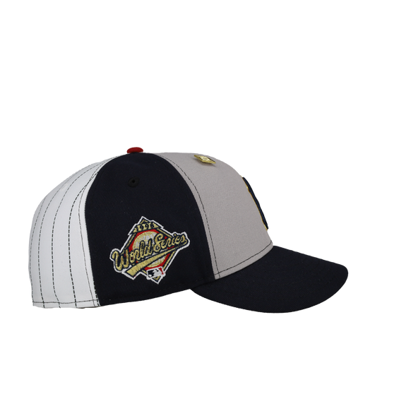 New York Yankees 1996 World Series Pinstripe Split Panel 59Fifty Fitted Hat