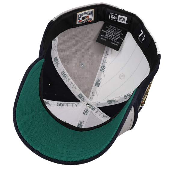 New York Yankees 1996 World Series Pinstripe Split Panel 59Fifty Fitted Hat