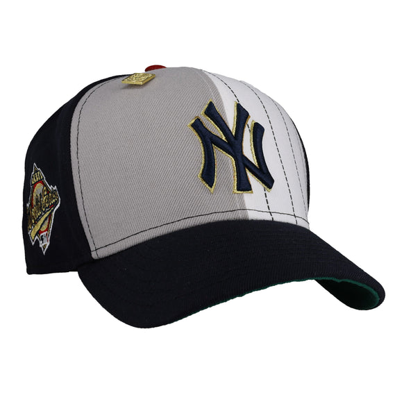 New York Yankees 1996 World Series Pinstripe Split Panel 59Fifty Fitted Hat