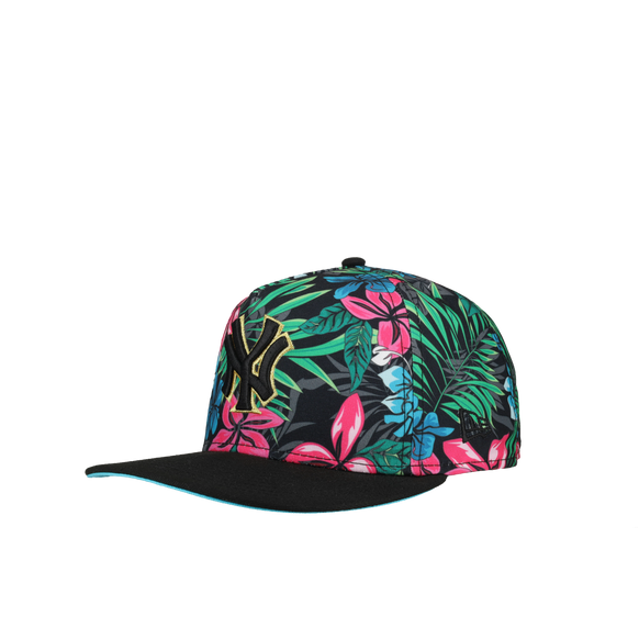 New York Yankees 1998 World Series Floral 9Fifty A Frame Snapback Hat