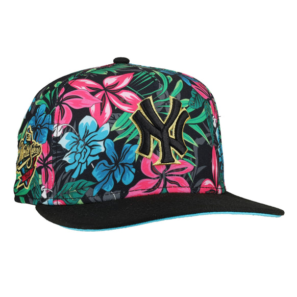 New York Yankees 1998 World Series Floral 9Fifty A Frame Snapback Hat