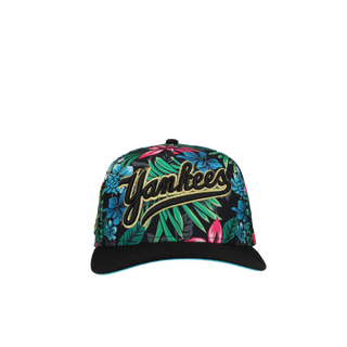 New York Yankees 1999 World Series Floral Script 9Fifty A Frame Snapback Hat