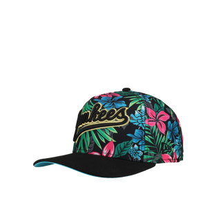 New York Yankees 1999 World Series Floral Script 9Fifty A Frame Snapback Hat