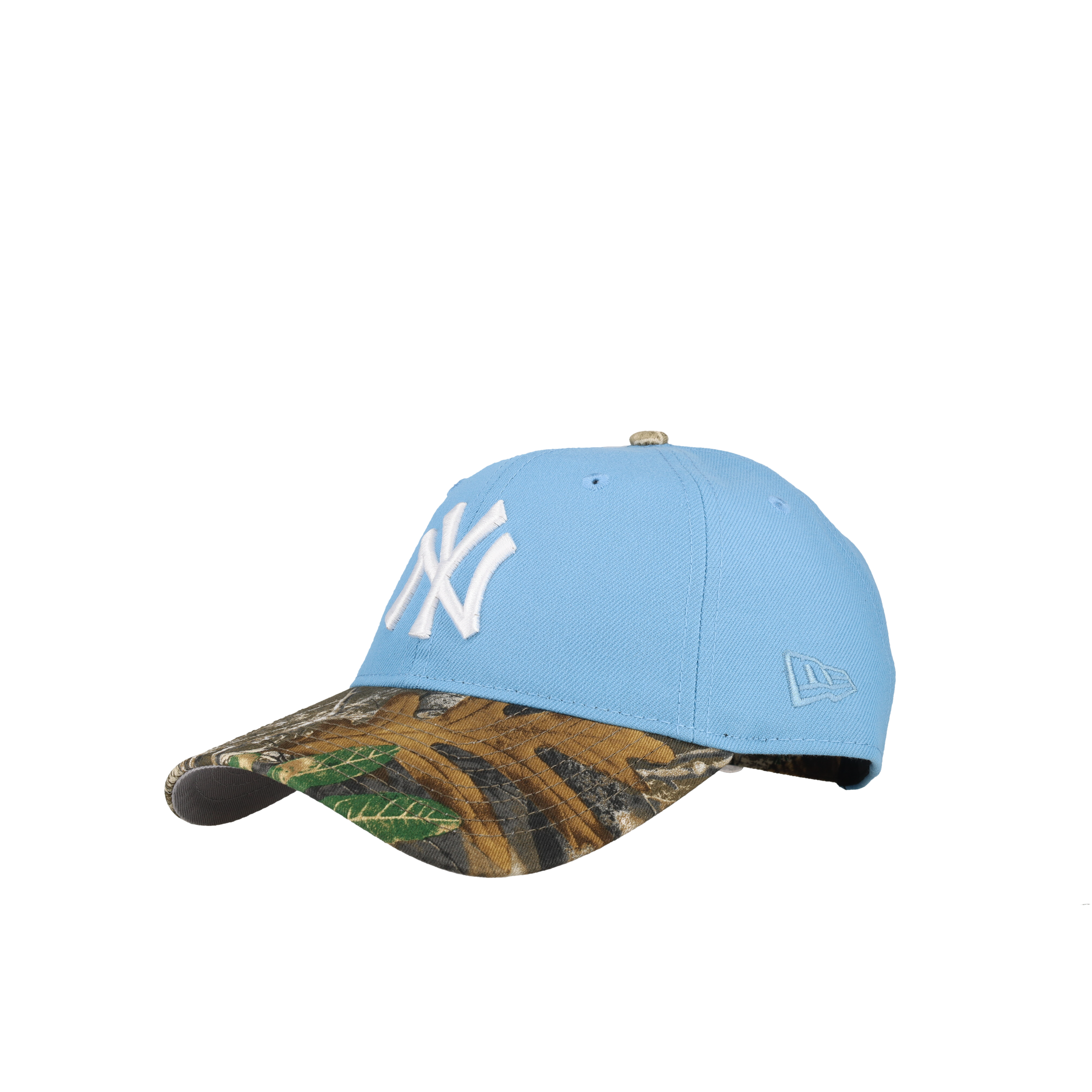 New York Yankees New Era 9Twenty Sky Blue/Realtree Camo (Grey Brim)