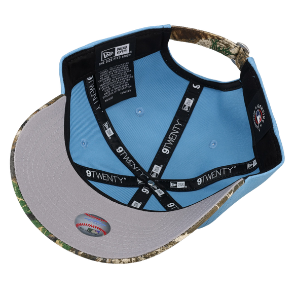 New York Yankees New Era 9Twenty Sky Blue/Realtree Camo (Grey Brim)