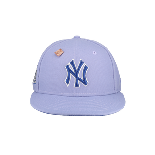 New York Yankees Lavender 2008 All Star Game Patch Fitted Hat
