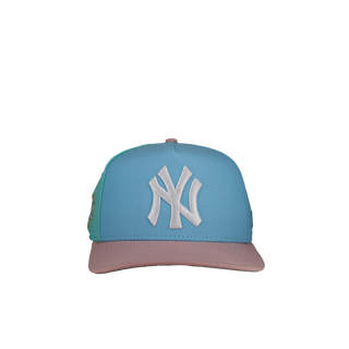 New York Yankees 2009 World Series Multicolor 9Fifty A Frame Snapback Hat, back view